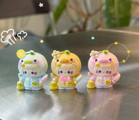 Mini HK Duck Raincoat Charm