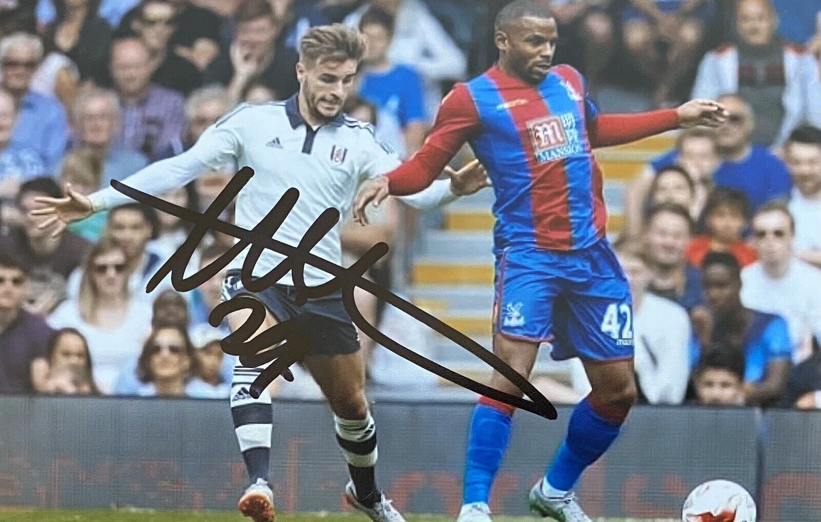 Luke Garbutt Genuine Hand Signed Fulham 6X4 Photo Poster painting