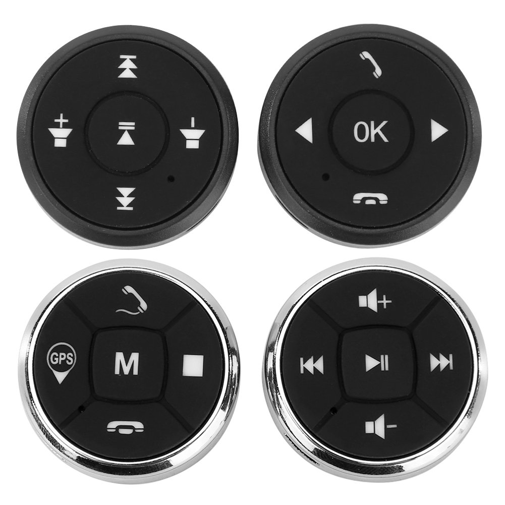 

Car Steering Wheel Remote Control Bluetooth-compatible DVD Head Unit Media Controller, With gps, 501 Original