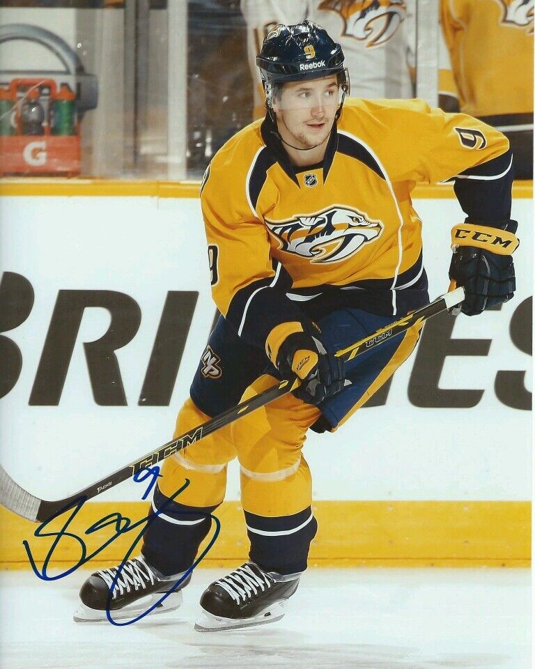 Filip Forsberg Signed 8x10 Photo Poster painting Nashville Predators Autographed COA