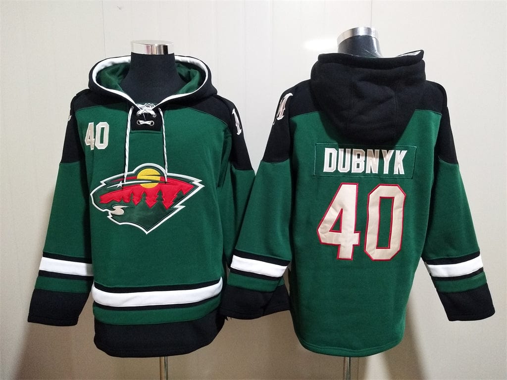 Minnesota Wild Hoodie #40 DUBNYK mysite