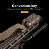 Modbutton Remote Pressure Switch with Mount Kit for PEQ M-LOK Picatinny Rail