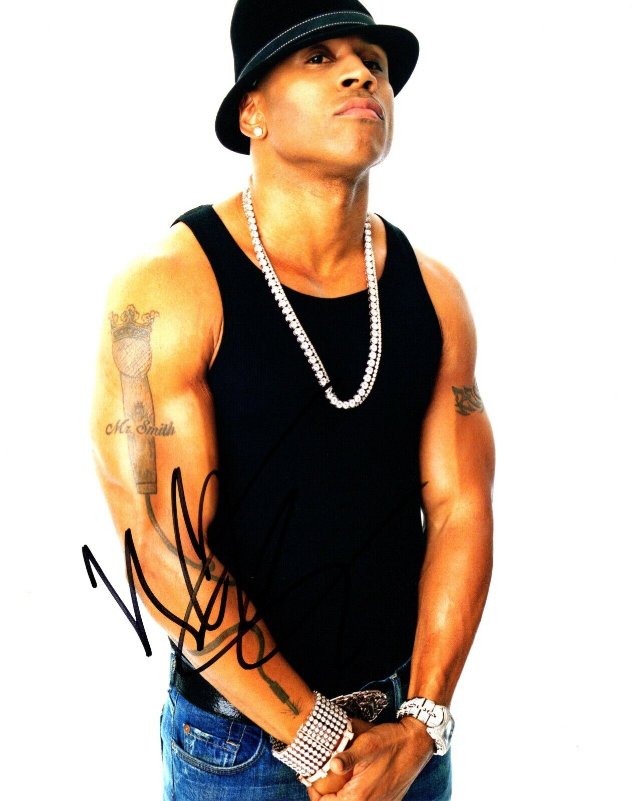 LL Cool J Signed Autographed Concert 8x10 inch Photo Poster painting James Smith NCIS Actor +COA