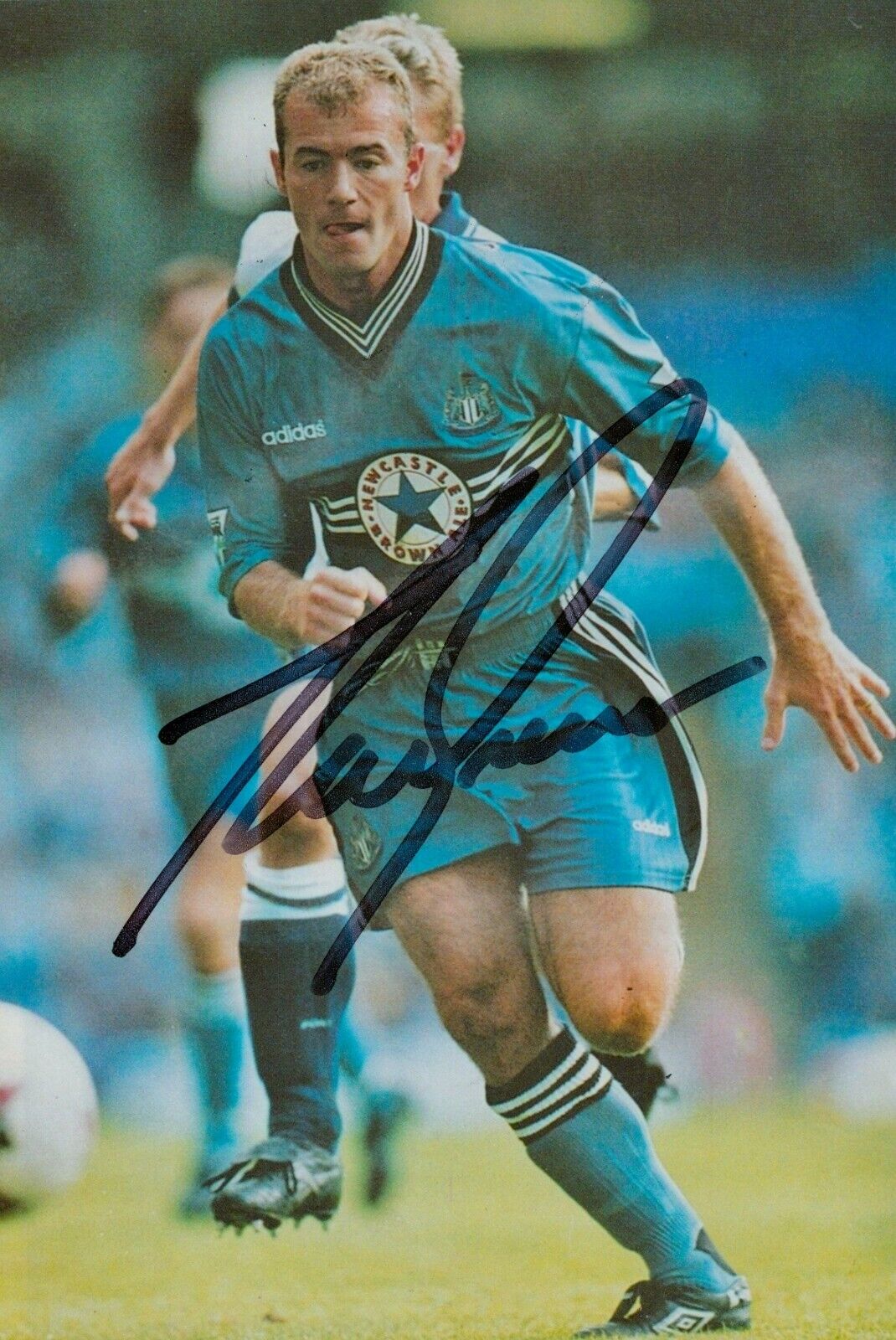 Alan Shearer Signed 6x4 Photo Poster painting Newcastle United Blackburn England Autograph + COA