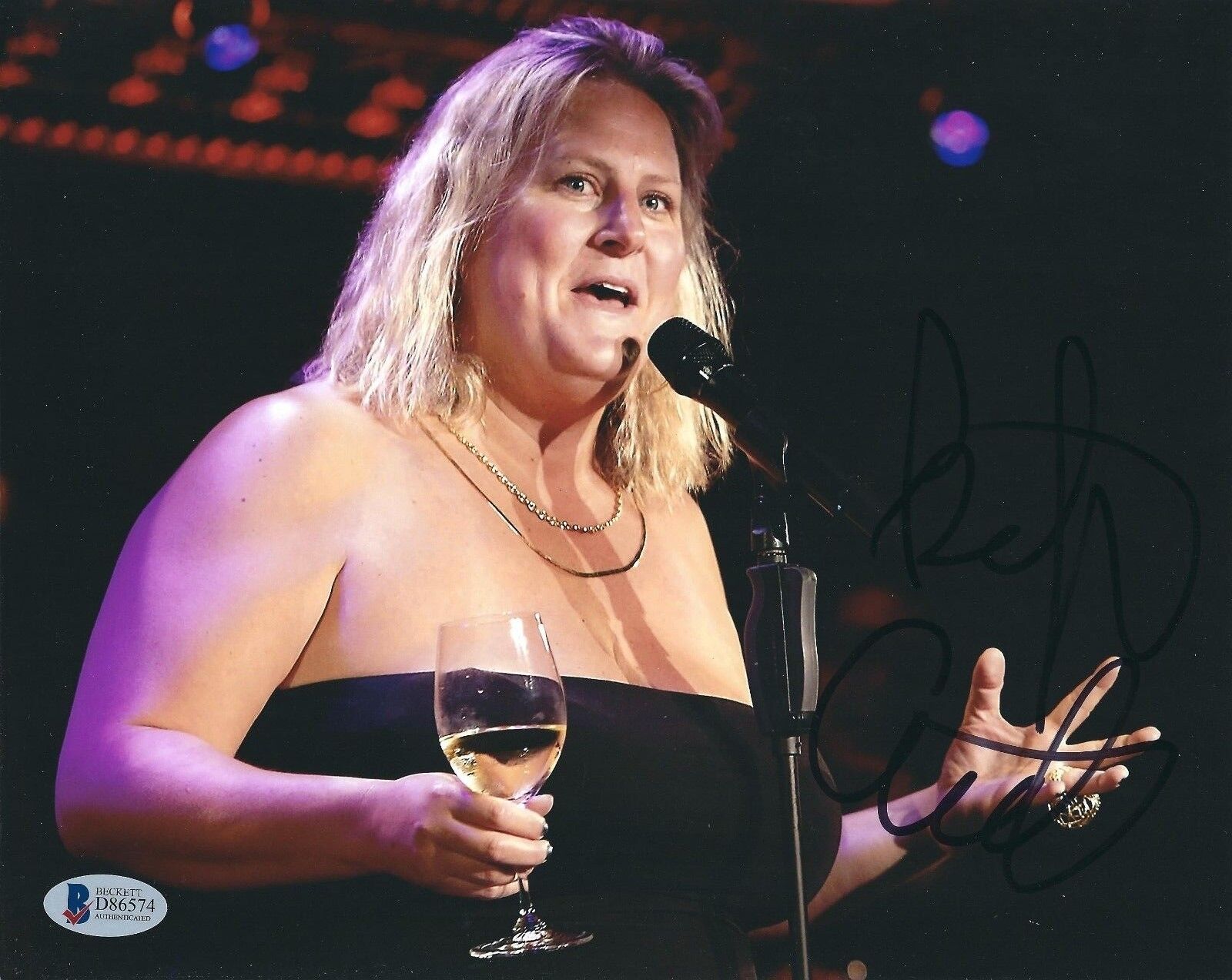 Bridget Everett Signed 8x10 Photo Poster painting *Comedian BAS Beckett D86574