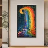 (40*70cm)DIY Full Square Drill Diamond Painting-Rainbow Moonlight