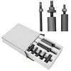 12PCS Motorcycle Bearing Puller Set w/Collets 9-23mm Inner Bearing Extractor Kit