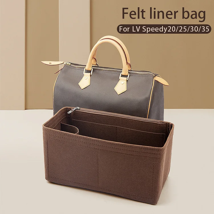 Felt Inserts Organizer For Lu Speedy,HandBag Protective insert ​Tote Bag