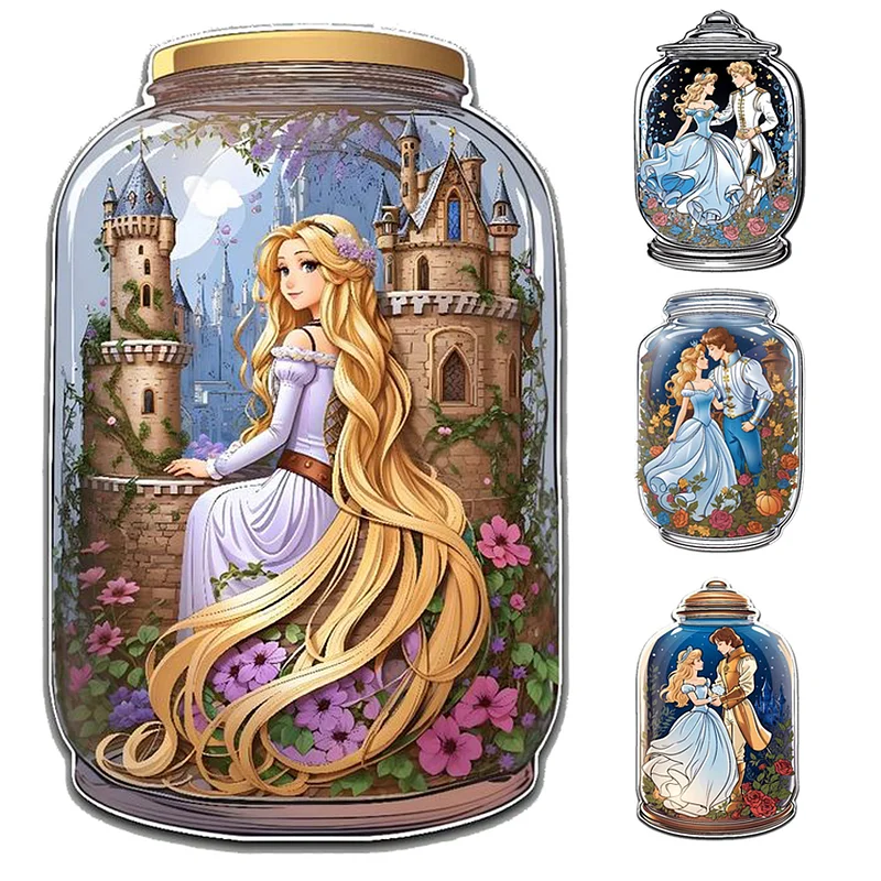 Disney Cross Stitch Rapunzel Princess Canvas Complete Kit And Cotton  Threads Embroidery Kit Cartoon Home Decor Wall Stickers - AliExpress