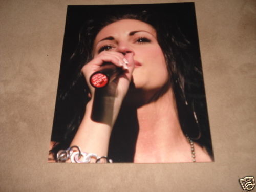 Danielle Peck Sexy Live Promo 8x10 Color Music Photo Poster painting