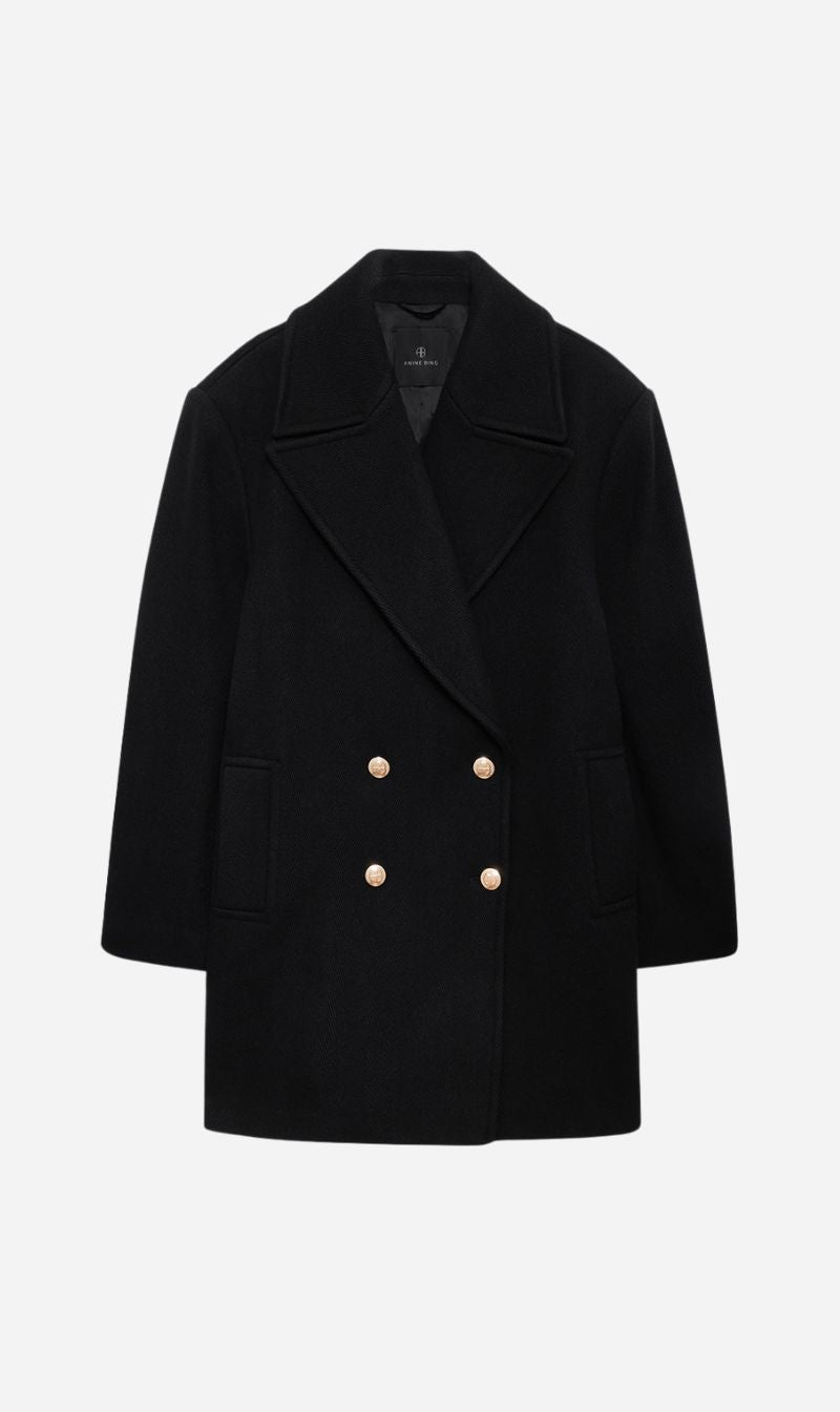Anine Bing | Glenn Peacoat - Black