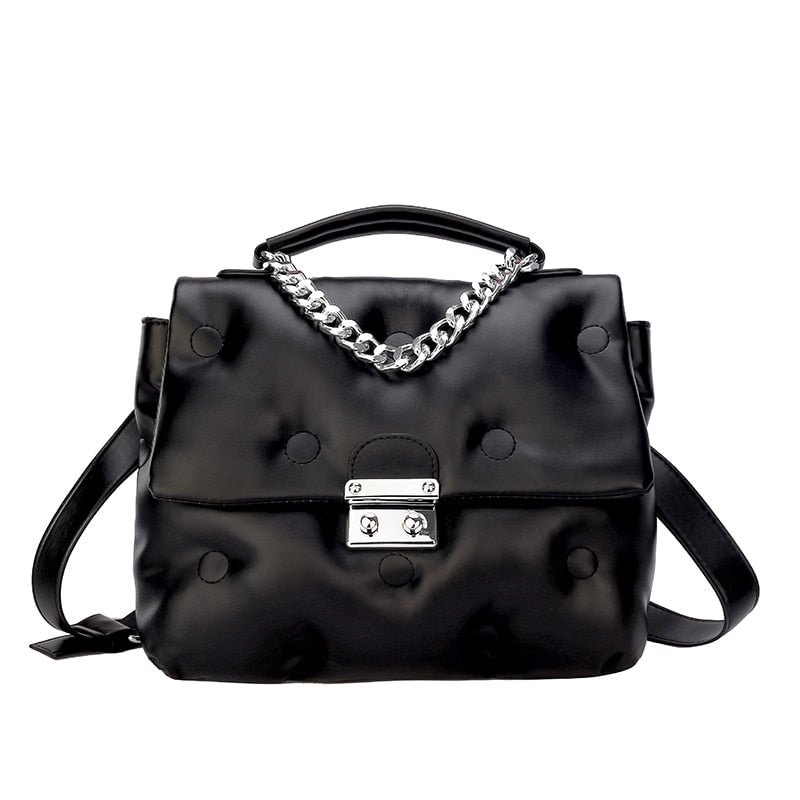 Fashion Women Pu Leather Handbags Designer Ladies Crossbody Bags for Women High Quality Female Space Pad Shoulder Messenger Bags
