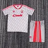 Joyfball 1989-1991 Kids Size Retro Liverpool Away Football Jersey 1:1 Thai Quality