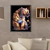 Diamond Painting-DIY Full Round Drill Tiger