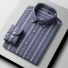 Business casual pinstripe shirt