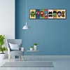 Super Hero- 14CT Stamped Cross Stitch 55*16cm/21.65*6.3in