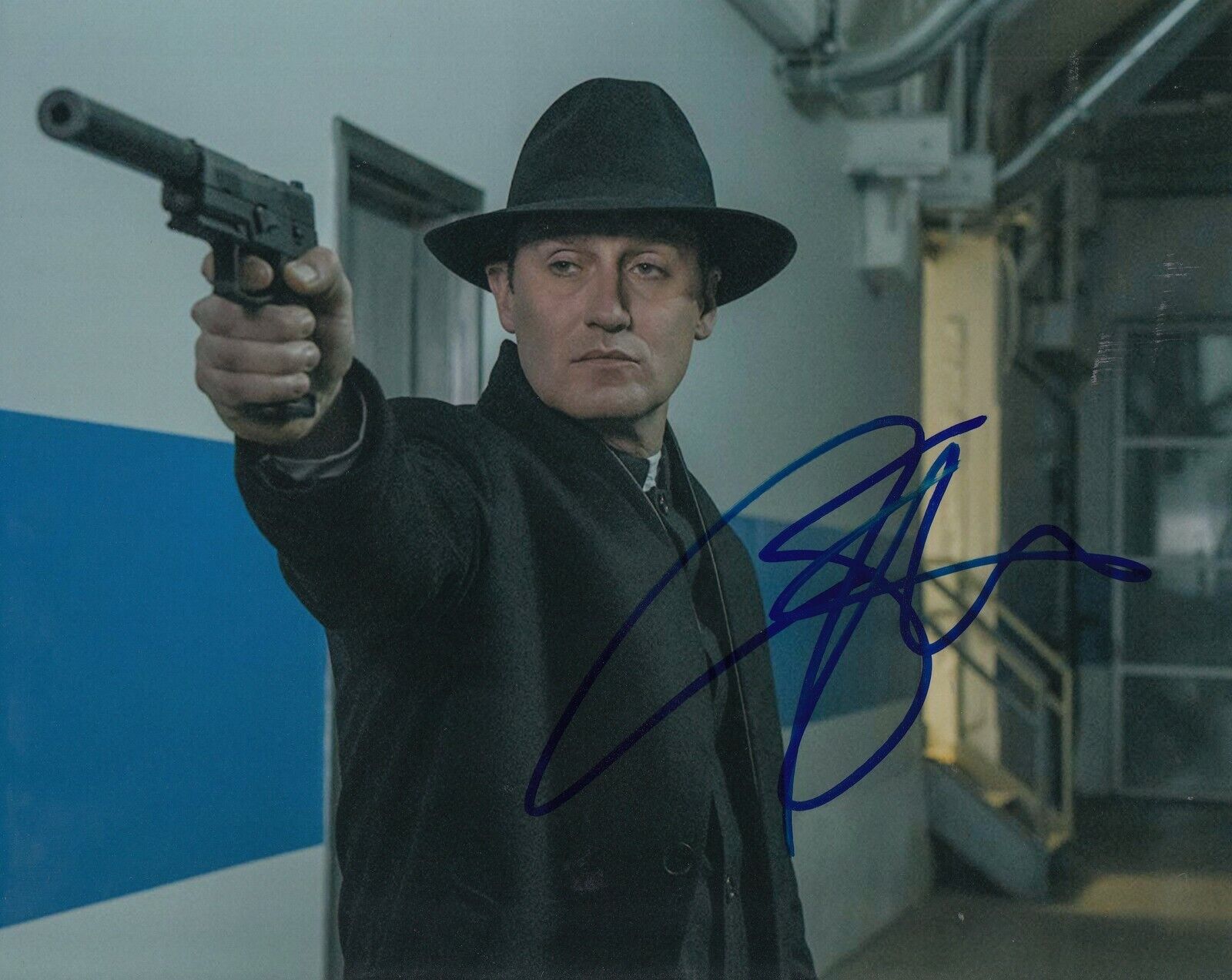 JOSH STEWART signed (THE PUNISHER) autograph 8X10 Photo Poster painting *John Pilgrim* W/COA #4