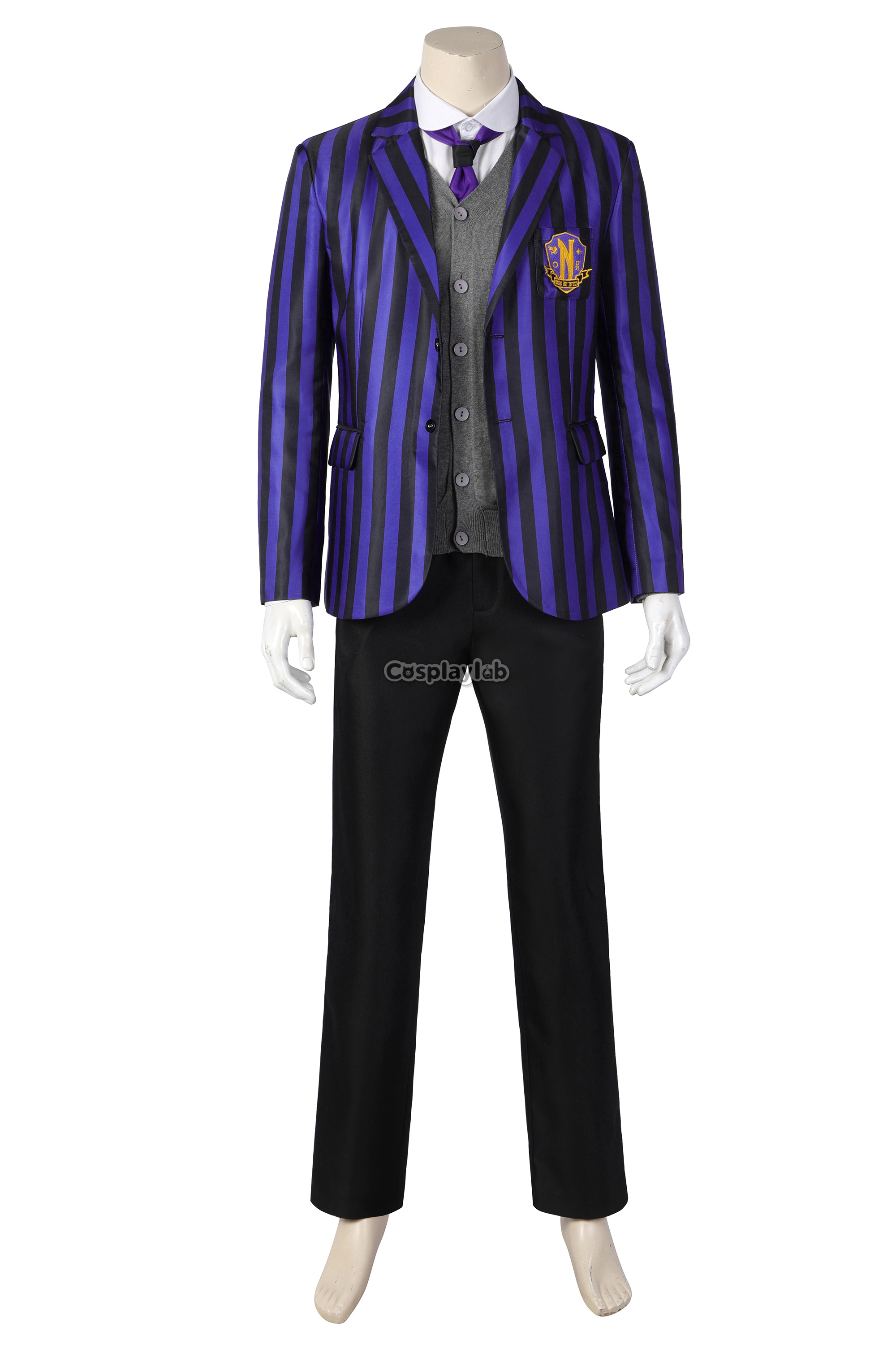 Eugene Otinger Purple Uniform Cosplay Costume