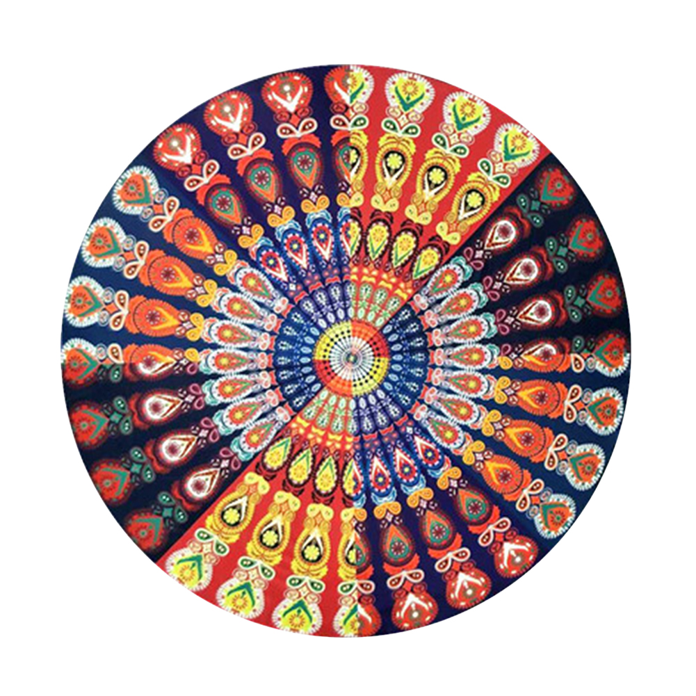 

140 X 140cm Round Meditation Wall Tapestry Carpet Beach Yoga Mat (12, 501 Original
