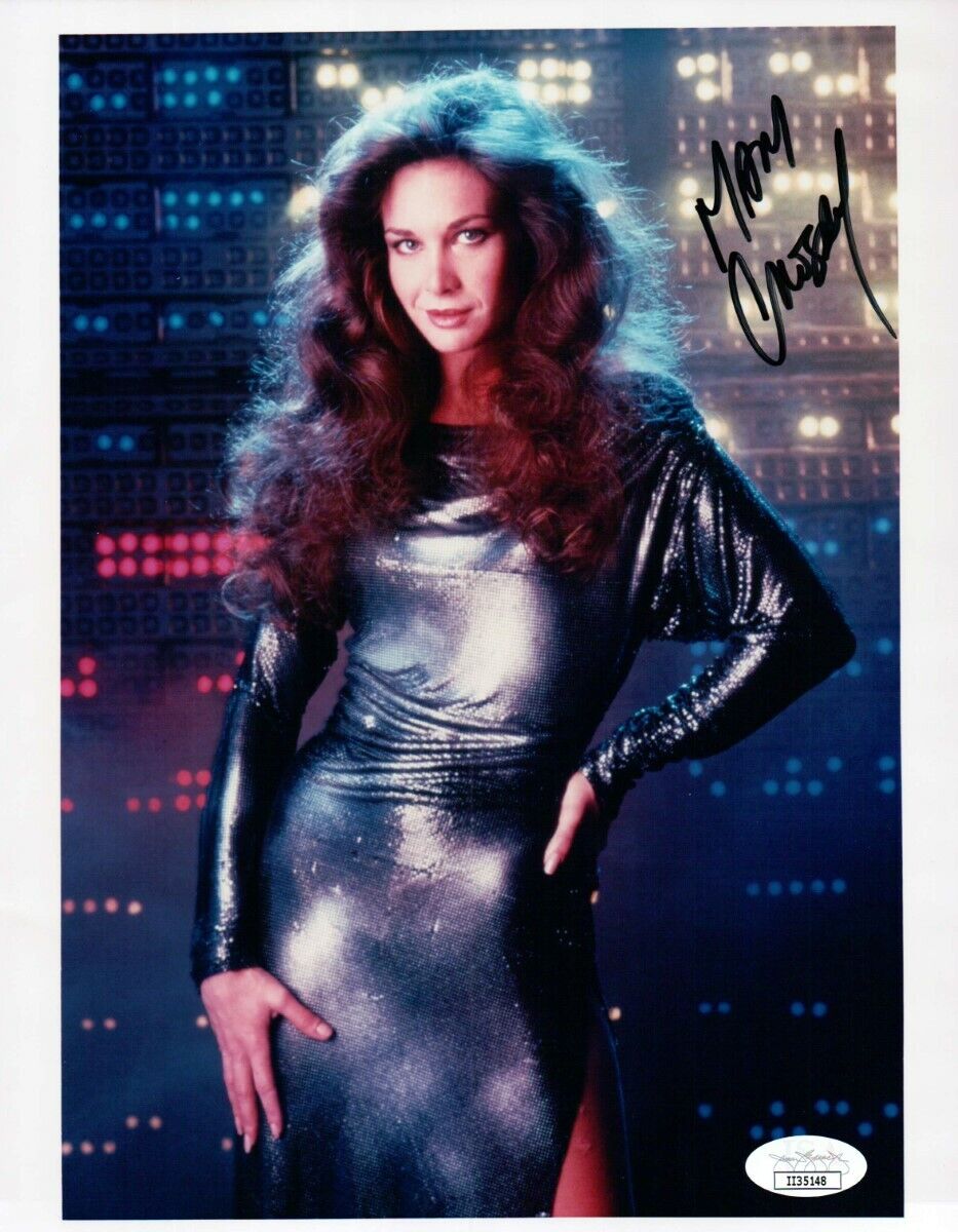 Mary Crosby Signed Autographed 8X10 Photo Poster painting Dallas Kristin Shepard JSA II35148