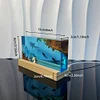 Simulated Ocean Landscape Resin Night Light Deep Sea Exploration Personalized Handmade Art Home Decor Gift