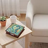 Wooden DIY Seahorse Diamond Painting Kit Note Box with 160 Papers for Office