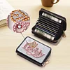 Diamond Painting Love Card Holder Coin Purse Diamond Art Wallet for Women