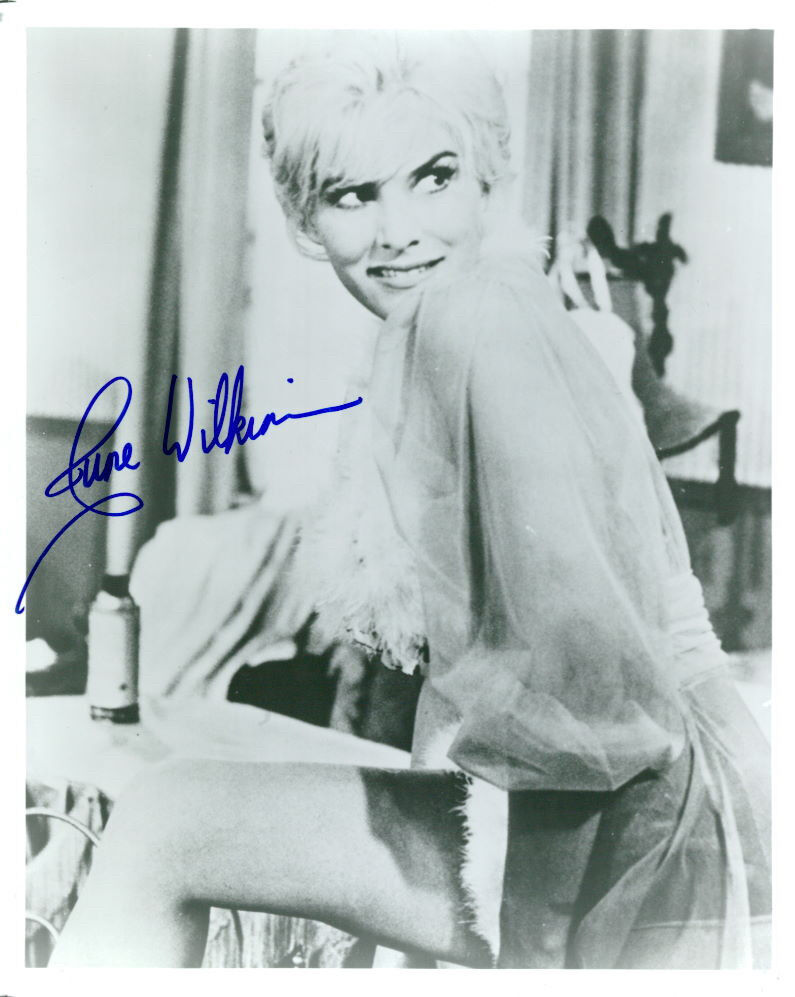 June Wilkinson signed 8x10 Photo Poster painting COA