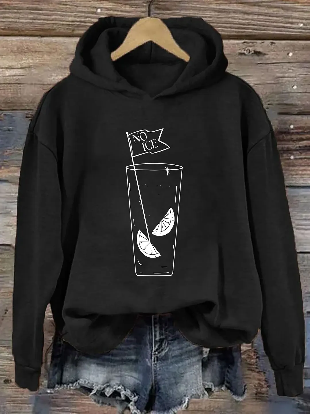 No Ice Graphic Hoodie