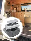 RV Push Cabinet Locks Keyless Cupboard Locks Camper Car Push Lock for RV Yachts