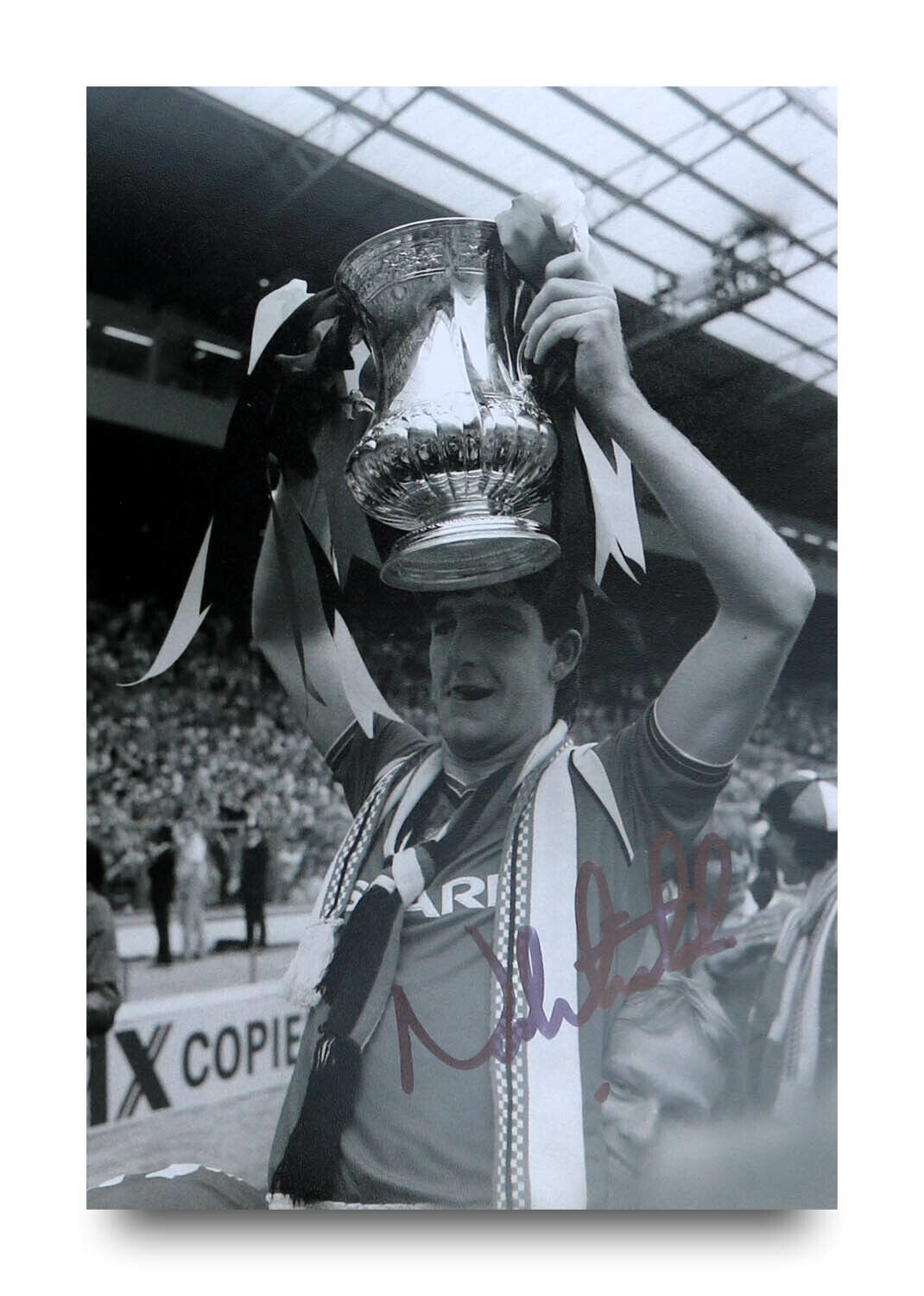 Norman Whiteside Signed 6x4 Photo Poster painting Manchester United Autograph Memorabilia + COA