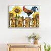 uk.everydayedeals (Limited Stock)Diamond Painting - Full Square - Hen Fence