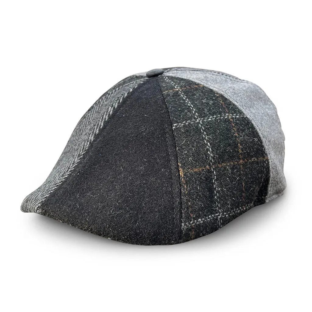 Hatsfashion-The Bootstrap   Cap - Black & Grey Plaid