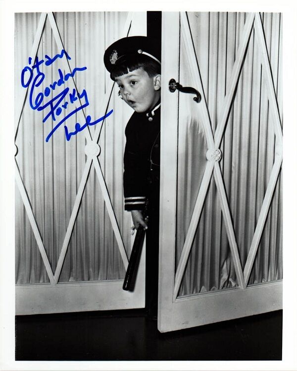 GORDON 'PORKY' LEE In-person Signed Photo Poster painting - Our Gang