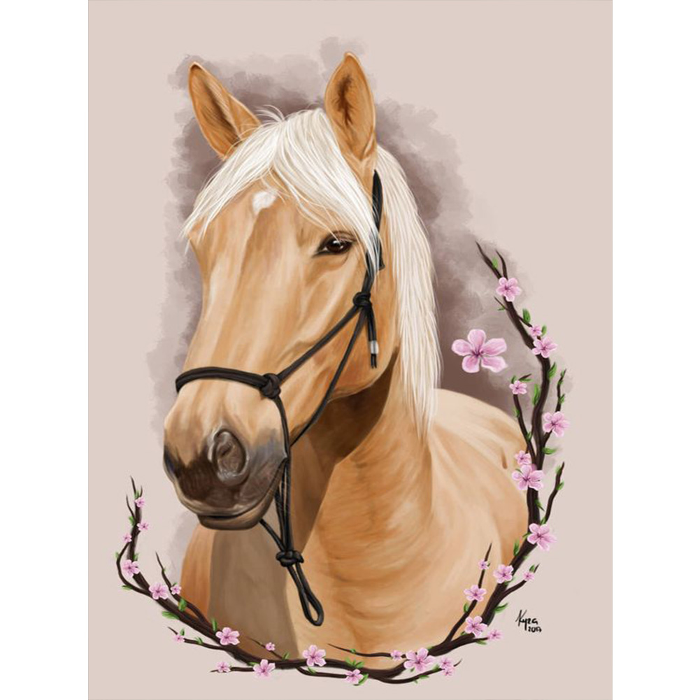 

Horse - Round Drill Diamond Painting - 30*40CM, 501 Original