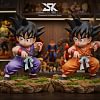 Young Goku Starting Stance - Dragon Ball Resin Statue - Sky End Studio