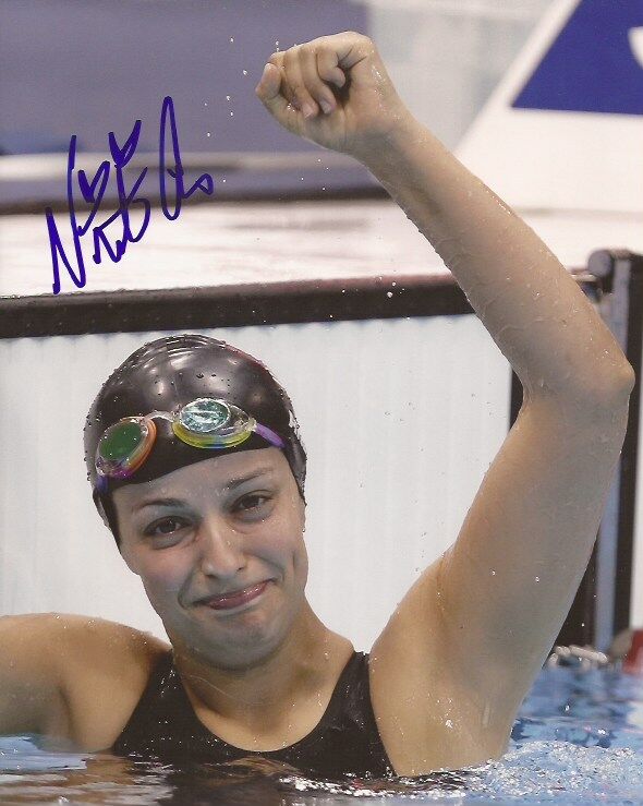 Victoria Arlen Paralympic Swimmer Gold Medal signed 8x10 Photo Poster painting autographed USA 4