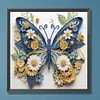 Butterfly-Partial Special Diamond Painting-30*30CM(Animal)