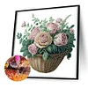 Diamond Painting-DIY Crystal Rhinestone Basket Bouquet