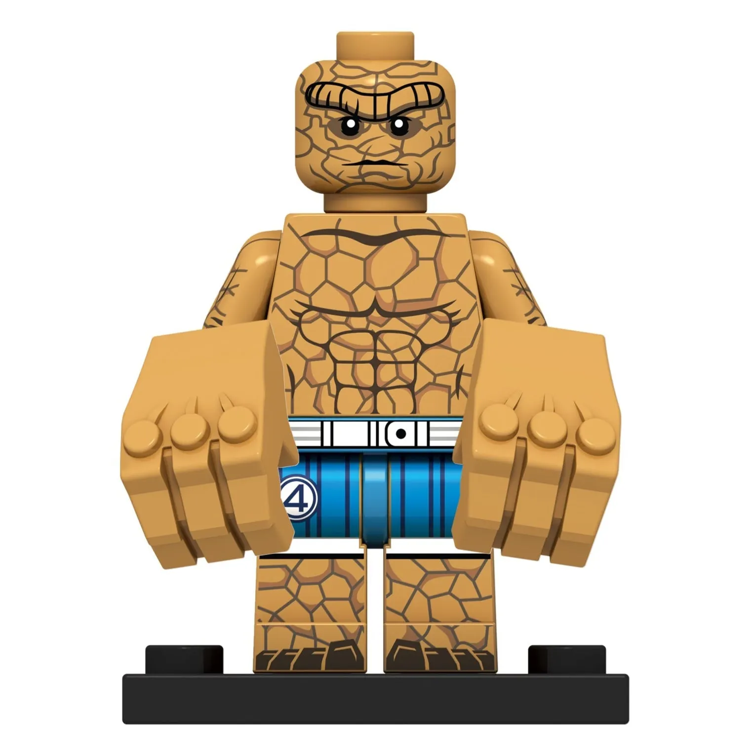 Thing Fantastic Four First Steps Custom Marvel Superhero Minifigure Minifigure Bricks monstertoys