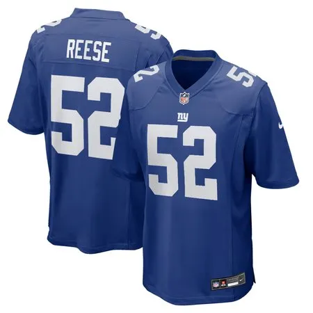 Youth New York Giants #52 Arvell Reese Royal 2026 NFL Draft Game Jersey