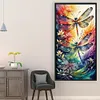 Dragonfly-14CT Stamped Cross Stitch 40*70cm(Big Size)