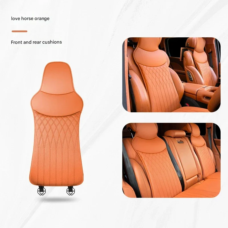 All-Season Universal Nappa leather Seat Cushions