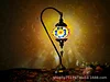 Retro Turkish Coffee Little Swan Bohemian B&B Xinjiang Style Bar Mosaic Glass Table Lamp