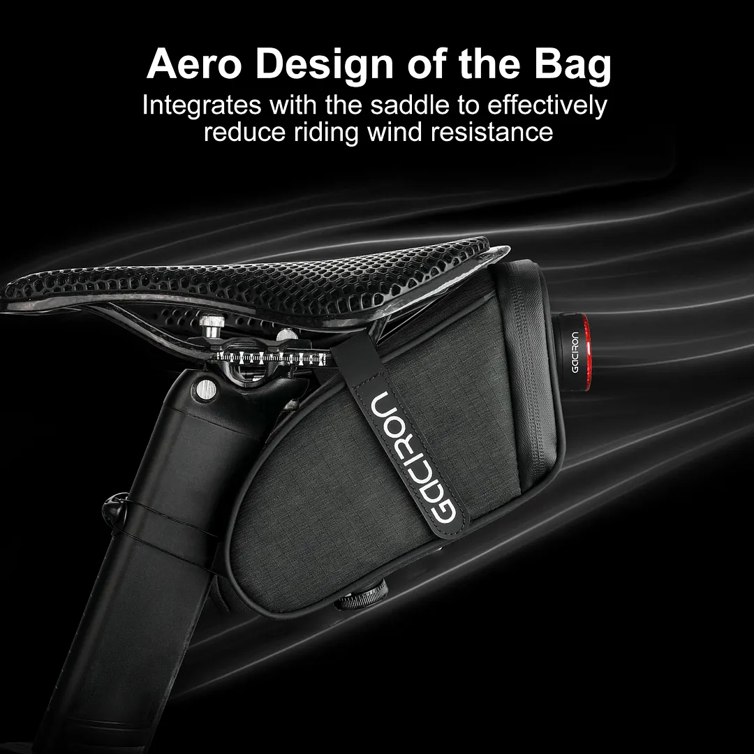 BIRD NEST300G  Aero Saddle Bag withMagnetic Smart Taillight