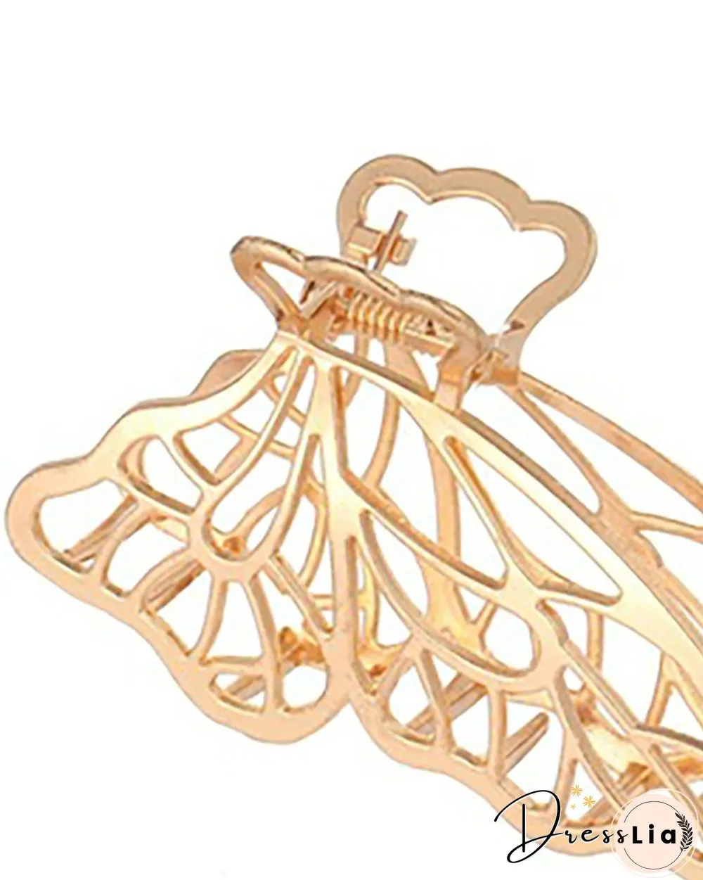 1PCS Butterfly Pattern Metal Hair Claw