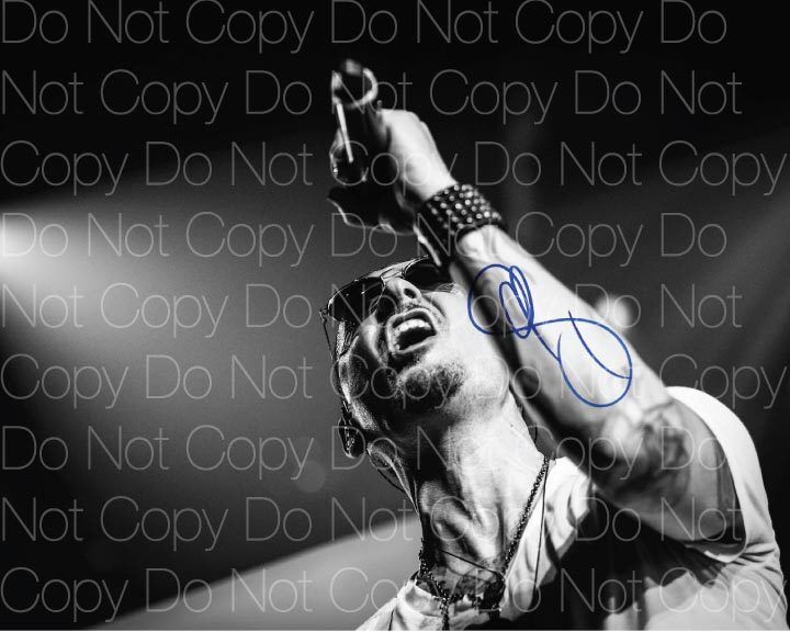 Chester Bennington Linkin Park signed Photo Poster painting 8X10 picture poster autograph RP