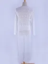 Laceknitted Hollow Thin Long Sleeve Bohemia Maxi Dress