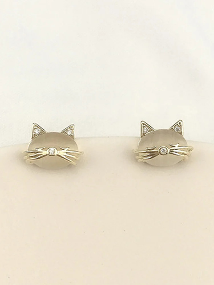 Lovely Cat Mini Earrings