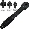 3-in-1 Chuck Key Replacement Tool Universal Key Ratchet Wrench Drill Accessories